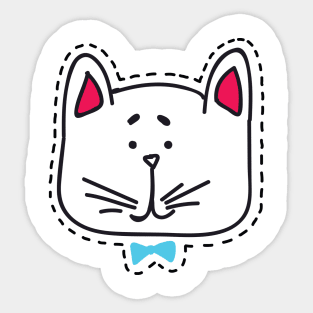 Cat #13 Sticker